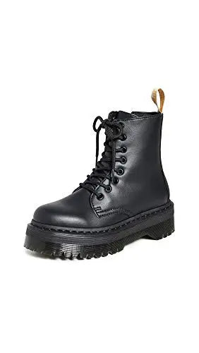 Dr. Martens, Vegan Jadon II 8-Eye Synthetic Platform Boot for Men and Women by NR Outlet NR Outlet