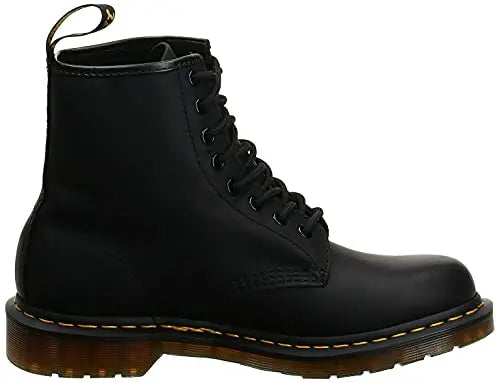 Load image into Gallery viewer, Dr. Martens, 1460 Greasy Leather 8-Eye Boot for Men and Women, Black, 5 US Men/6 US Women by NR Outlet NR Outlet
