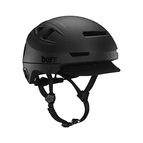 Bern Hudson Commuter Bike Helmet with MIPS, Rated for E-Bike, Integrated LED Rear Light and U-Lock Compatibility by NR Outlet NR Outlet