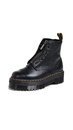 Dr. Martens Women's Sinclair 8 Eye Leather Platform Boots by NR Outlet NR Outlet