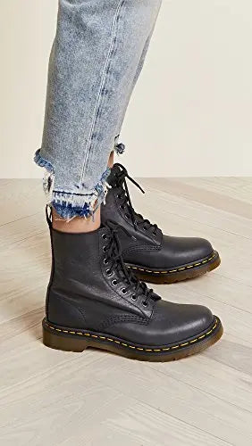 Load image into Gallery viewer, Dr. Martens Womens Pascal Virginia Leather Smooth Retro Punk Calf Boots by NR Outlet NR Outlet
