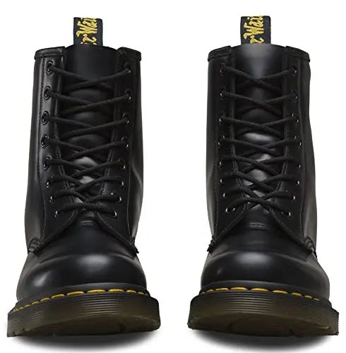 Load image into Gallery viewer, Dr. Martens, Women’s 1460 Original Smooth Leather 8-Eye Boot, Black Smooth, 7 W by NR Outlet NR Outlet
