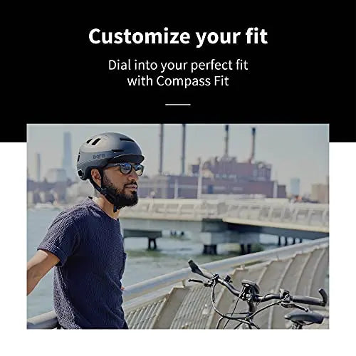 Load image into Gallery viewer, Bern Hudson Commuter Bike Helmet with MIPS, Rated for E-Bike, Integrated LED Rear Light and U-Lock Compatibility by NR Outlet NR Outlet
