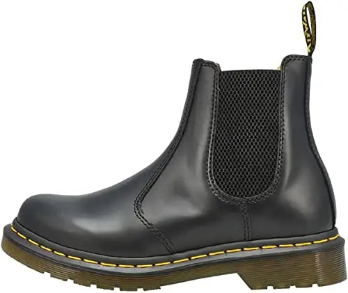 Dr. Martens, Womens 2976 Smooth Leather Chelsea Boot, Black, 5 by NR Outlet NR Outlet