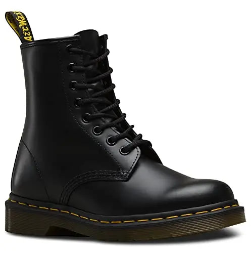 Load image into Gallery viewer, Dr. Martens, 1460 Original Leather 8-Eye Boot for Men and Women, Black Smooth, 9 US Women/8 US Men by NR Outlet NR Outlet
