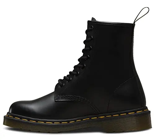 Dr. Martens, 1460 Original Leather 8-Eye Boot for Men and Women, Black Smooth, 9 US Women/8 US Men by NR Outlet NR Outlet