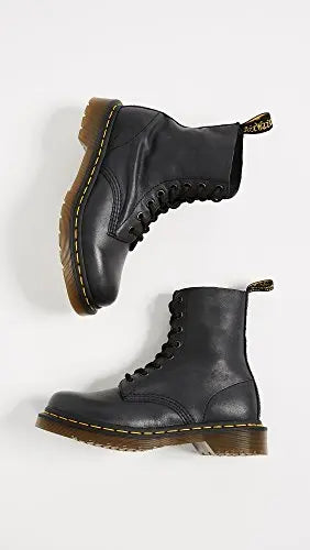 Load image into Gallery viewer, Dr. Martens Womens Pascal Virginia Leather Smooth Retro Punk Calf Boots by NR Outlet NR Outlet
