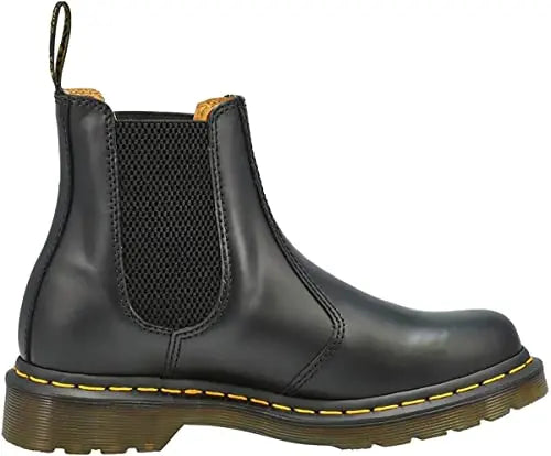 Dr. Martens, Womens 2976 Smooth Leather Chelsea Boot, Black, 5 by NR Outlet NR Outlet