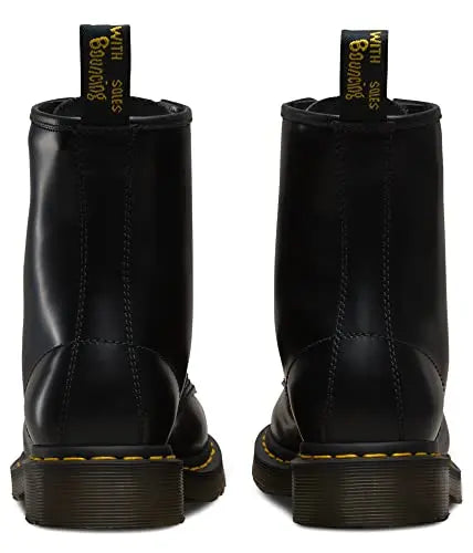 Dr. Martens, 1460 Original Leather 8-Eye Boot for Men and Women, Black Smooth, 9 US Women/8 US Men by NR Outlet NR Outlet