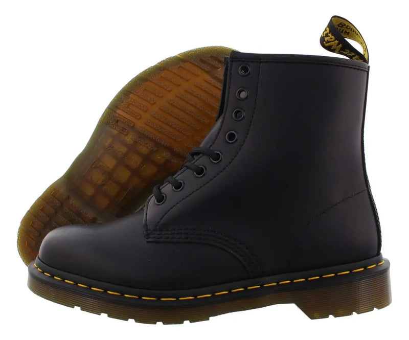 Load image into Gallery viewer, Dr. Martens, 1460 Greasy Leather 8-Eye Boot for Men and Women, Black, 10 US Men/11 US Women by NR Outlet NR Outlet
