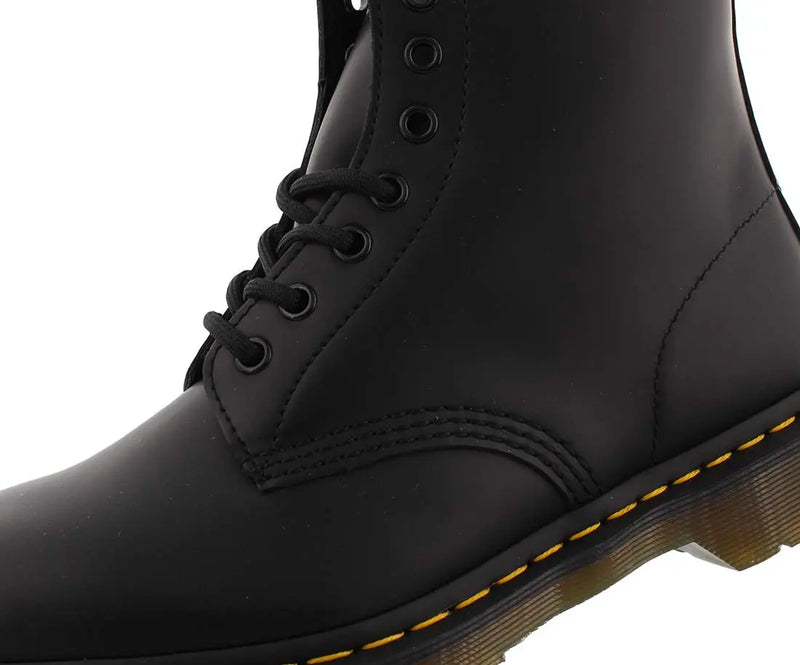 Load image into Gallery viewer, Dr. Martens, 1460 Greasy Leather 8-Eye Boot for Men and Women, Black, 10 US Men/11 US Women by NR Outlet NR Outlet
