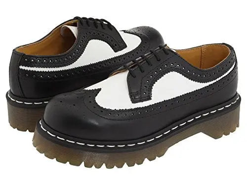 Dr. Martens - 3989 Brogue BEX 3-Eye Leather Wingtip Shoe for Men and Women by NR Outlet NR Outlet