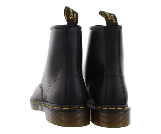 Dr. Martens, 1460 Greasy Leather 8-Eye Boot for Men and Women, Black, 10 US Men/11 US Women by NR Outlet NR Outlet