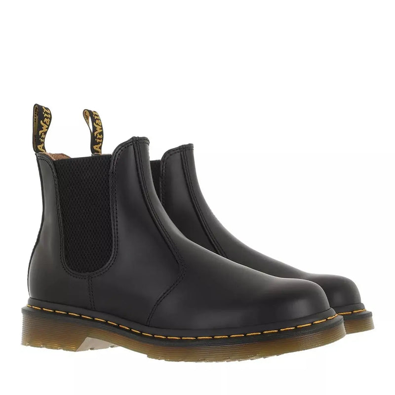 Load image into Gallery viewer, Dr. Martens, Unisex 2976 YS Boots, Black Smooth, 12 US Women/11 US Men by NR Outlet NR Outlet
