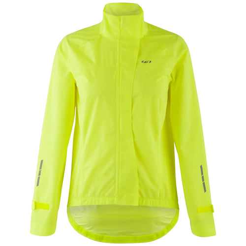 Louis Garneau, Women's Sleet Waterproof Jacket, Bright Yellow, Large NR Outlet