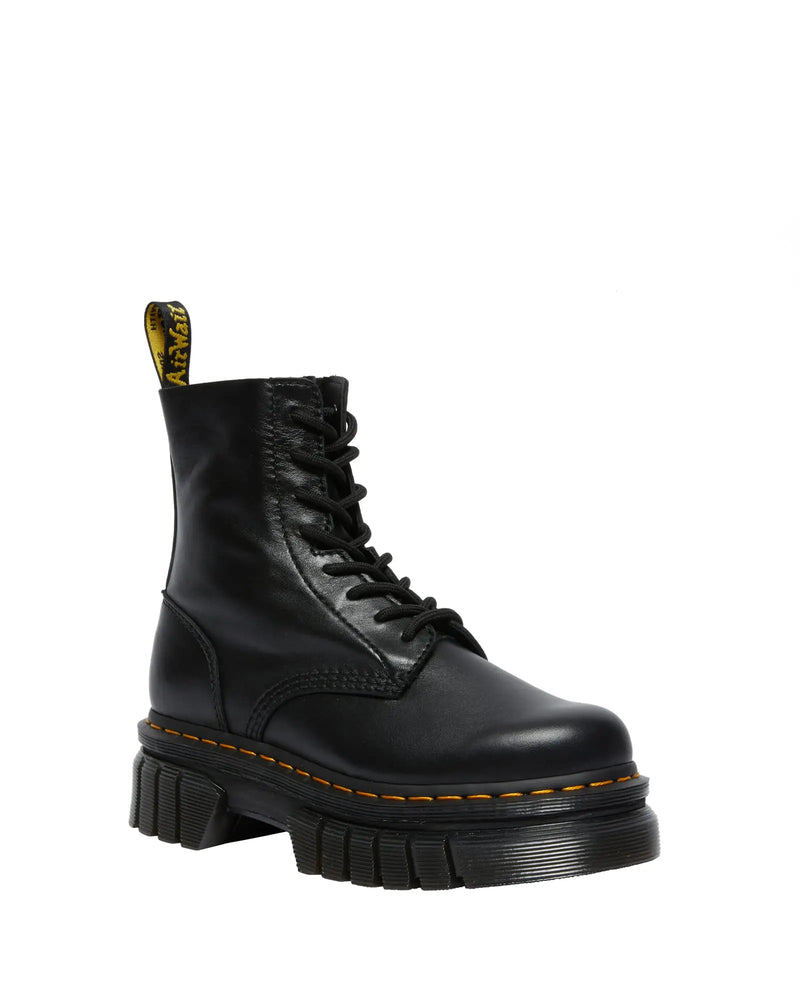 Load image into Gallery viewer, Dr. Martens, Women&#39;s Audrick 8-Eye Platform Boot, Black Nappa Lux, 10 by NR Outlet NR Outlet
