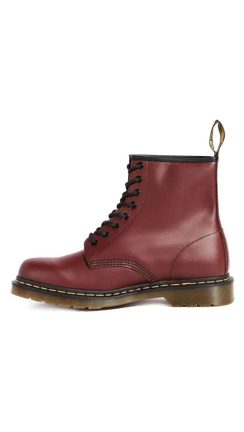 Load image into Gallery viewer, Dr. Martens, 1460 Original Smooth Leather 8-Eye Boot for Men and Women, Cherry Red Smooth, 8 US Women/7 US Men by NR Outlet NR Outlet
