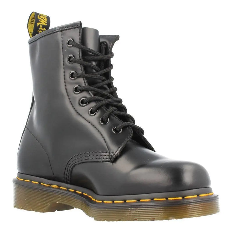 Load image into Gallery viewer, Dr. Martens 1460 Smooth Leather 8 Eye Boot, Black, 5 Women/4 Men by NR Outlet NR Outlet
