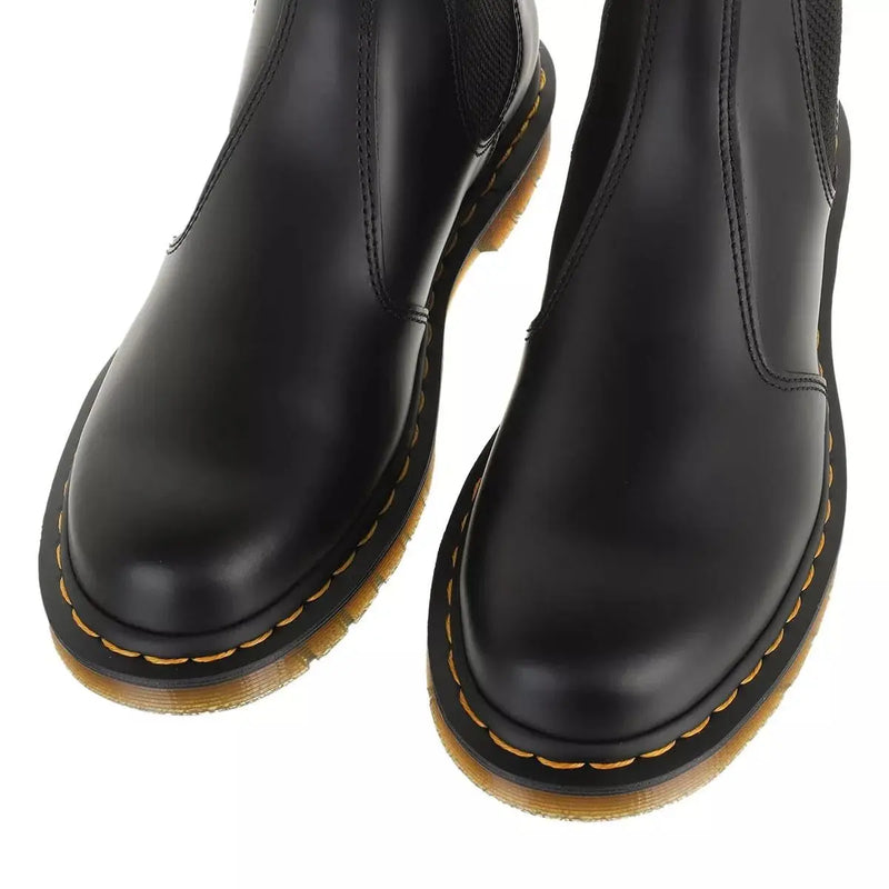 Load image into Gallery viewer, Dr. Martens, Unisex 2976 YS Boots, Black Smooth, 12 US Women/11 US Men by NR Outlet NR Outlet
