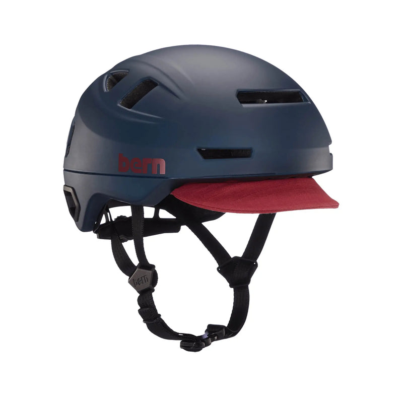 Load image into Gallery viewer, Bern Hudson Commuter Bike Helmet with MIPS, Rated for E-Bike, Integrated LED Rear Light and U-Lock Compatibility by NR Outlet NR Outlet
