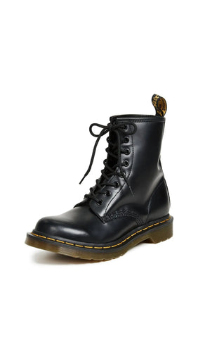 Dr. Martens, WomenÕs 1460 Original 8-Eye Leather Boot, Black Smooth, 9 US Women by NR Outlet NR Outlet