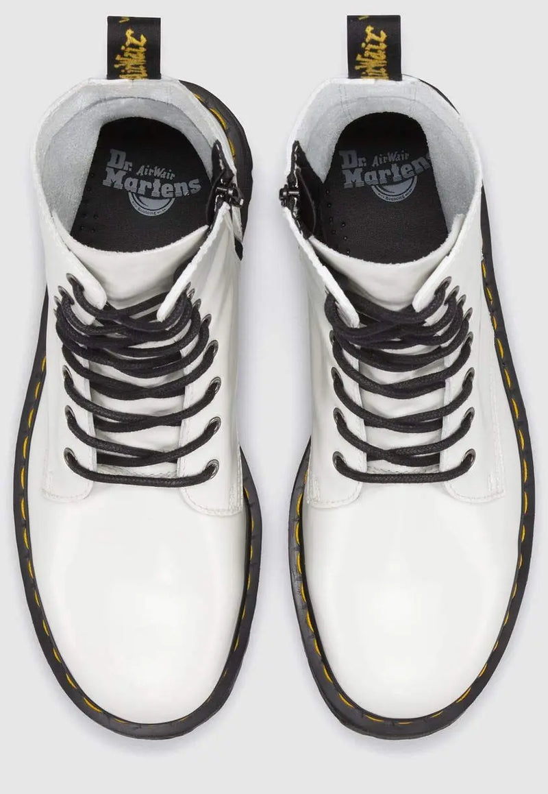 Load image into Gallery viewer, Celebrated as the second style by Dr. Martens, the 1461 features 3 eyes, grooved soles, iconic yellow stitching and original leather. This low-top shoe stands out in a crowd, amplifying every unique look. Built to last, it’s forged using one of the finest NR Outlet
