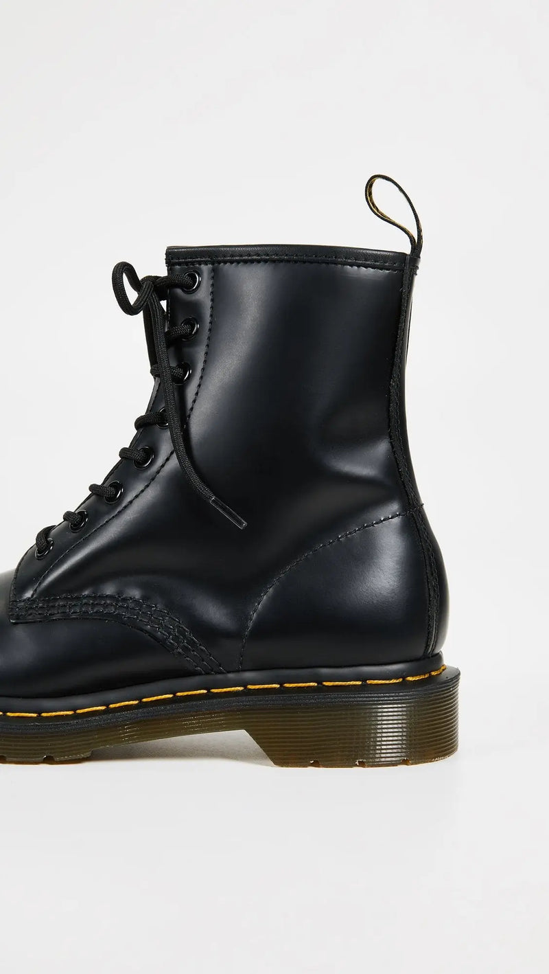 Load image into Gallery viewer, Dr. Martens, WomenÕs 1460 Original 8-Eye Leather Boot, Black Smooth, 9 US Women by NR Outlet NR Outlet
