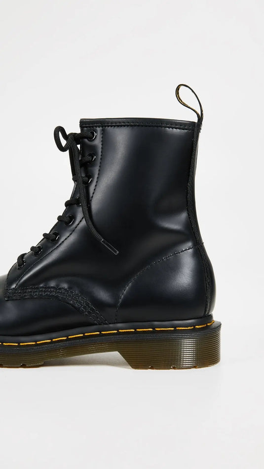 Dr. Martens, WomenÕs 1460 Original 8-Eye Leather Boot, Black Smooth, 9 US Women by NR Outlet NR Outlet