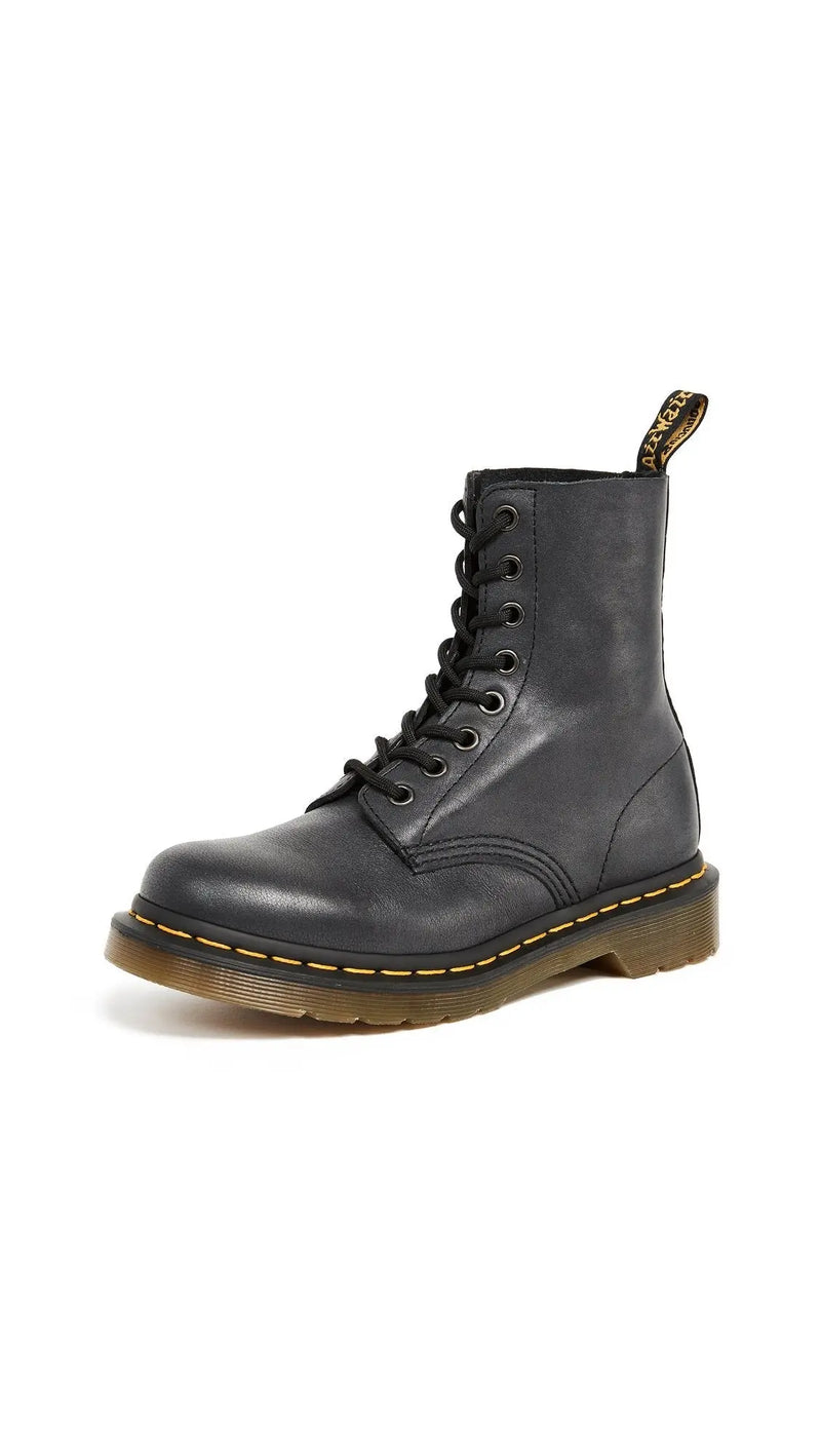 Load image into Gallery viewer, Dr. Martens Womens Pascal Virginia Leather Smooth Retro Punk Calf Boots by NR Outlet NR Outlet
