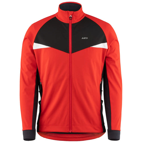 Louis Garneau, Men's Loppet Jacket, Red/Black, Medium NR Outlet