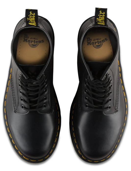 Dr. Martens, 1460 Original Smooth Leather 8-Eye Boot for Men and Women, Black Smooth, 14 US Women/13 US Men by NR Outlet NR Outlet