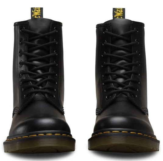 Dr. Martens, 1460 Original Smooth Leather 8-Eye Boot for Men and Women, Black Smooth, 14 US Women/13 US Men by NR Outlet NR Outlet