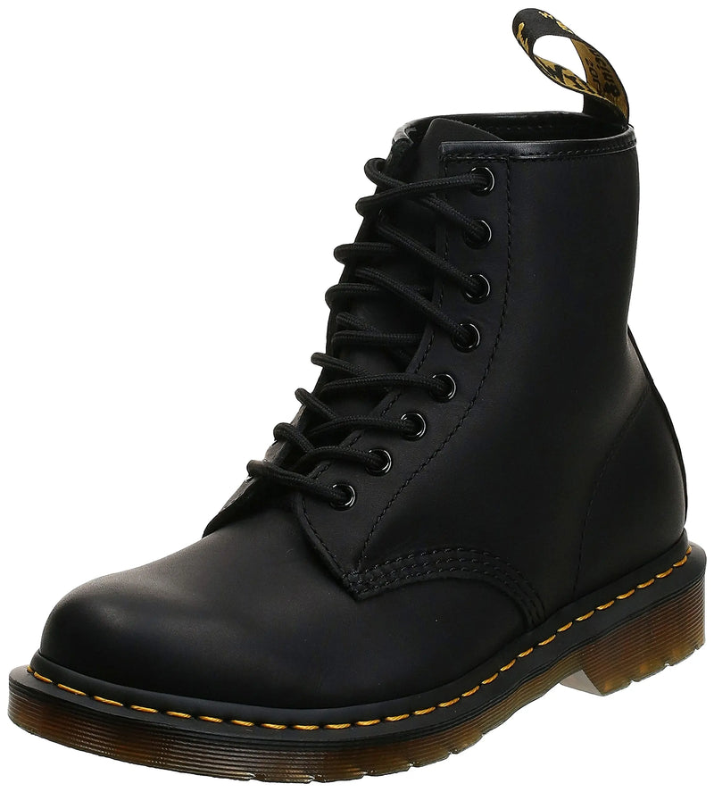 Load image into Gallery viewer, Dr. Martens, 1460 Greasy Leather 8-Eye Boot for Men and Women, Black, 5 US Men/6 US Women by NR Outlet NR Outlet
